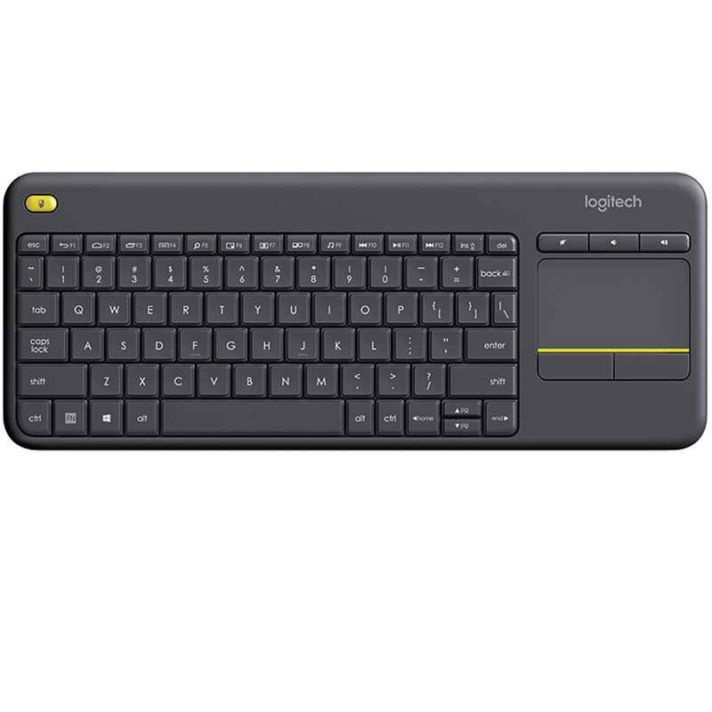 Teclado inal mbrico con touchpad K400 Plus