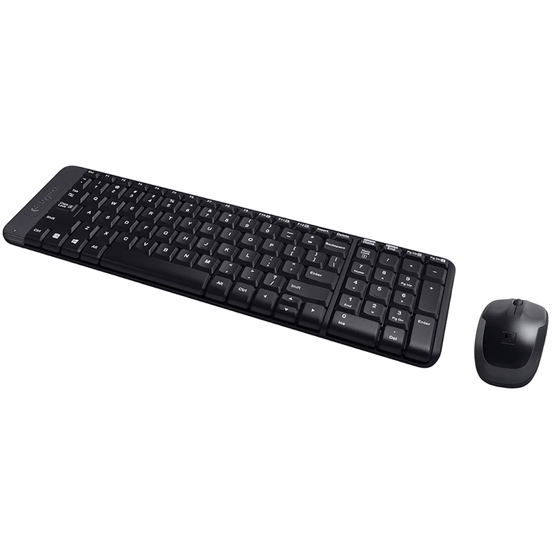 Kit de teclado y mouse inalámbrico Logitech MK220 Español