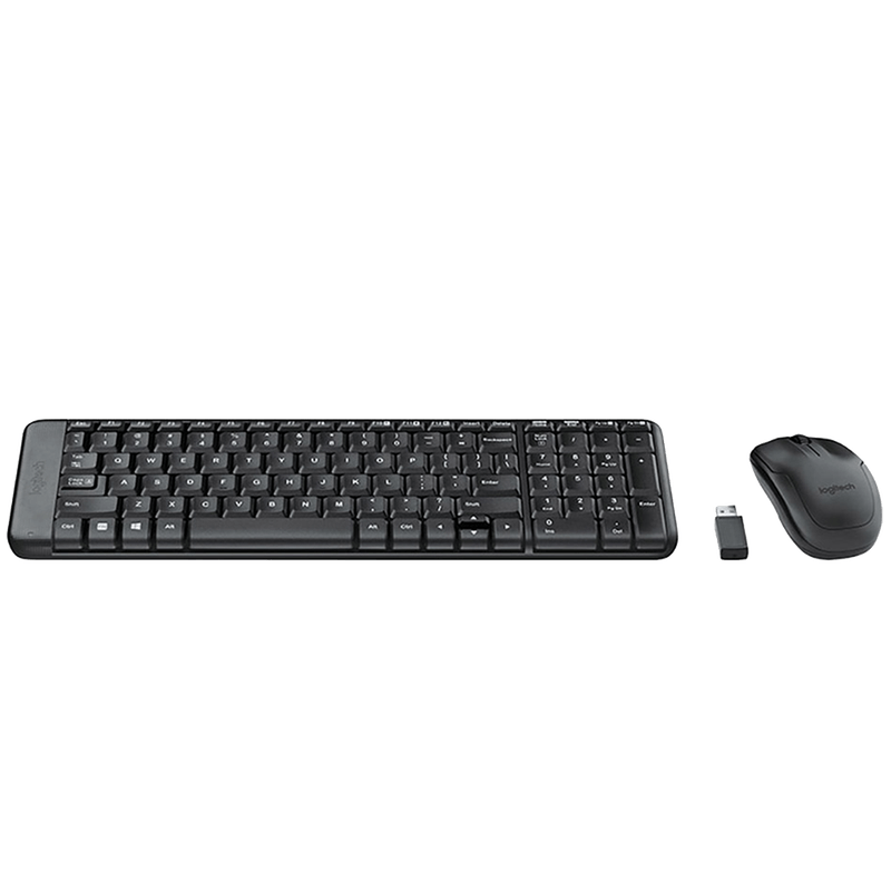 Teclado + mouse inalámbricos MK220 Logitech