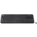 Teclado Inalámbrico Logitech K400 Plus, Con panel táctil, Español