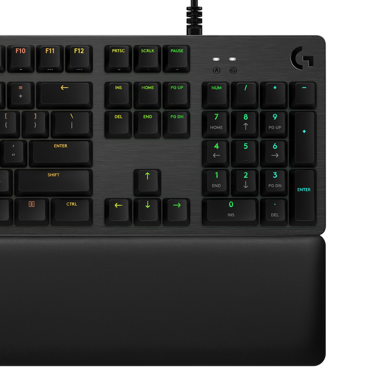 Teclado mecanico RGB LIGHTSYNC G513 CARBON para gaming GX Brown Tactile