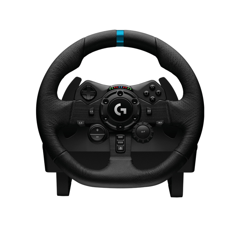 Volante de carreras y pedales G923 para PS4 PS5 y PC - Logitech