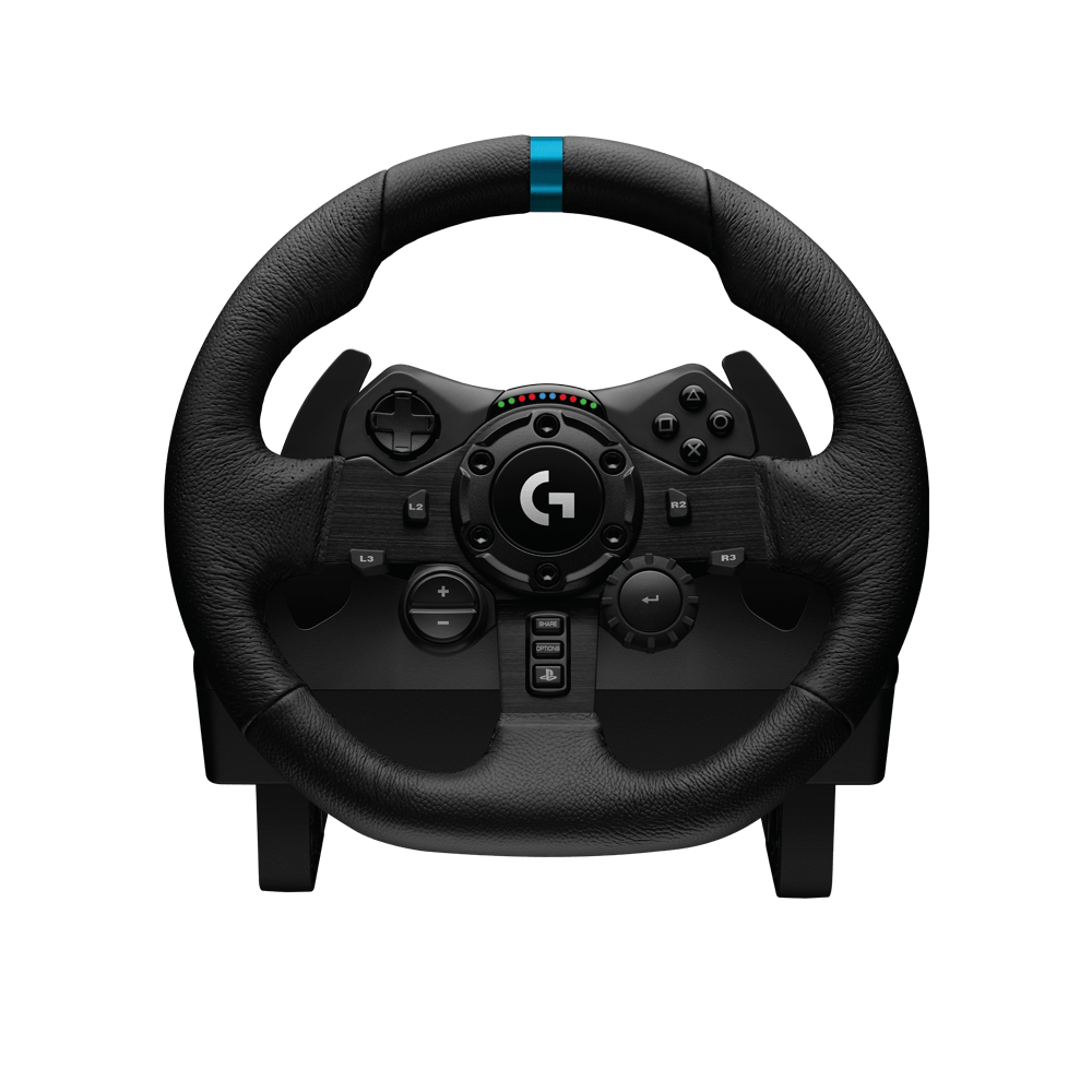 Volante de carreras y pedales G923 para PS4 PS5 y PC - Logitech