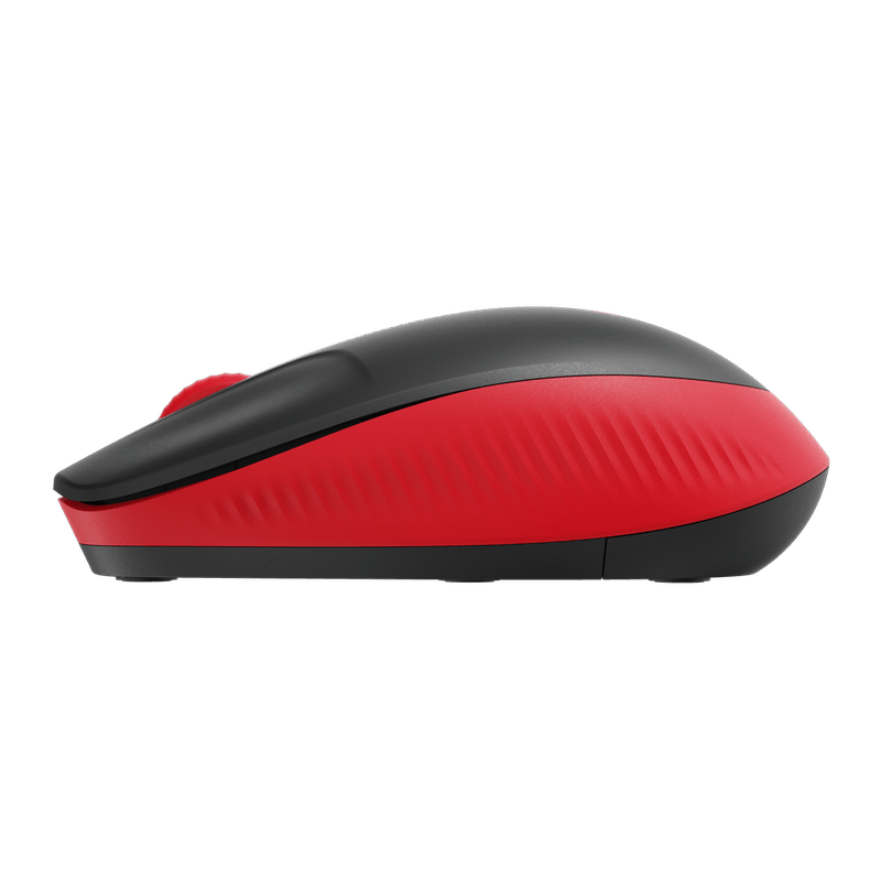 Logitech M190 Ratón Inalámbrico Tamaño Completo Comfort Curve Design  1000Dpi Rojo