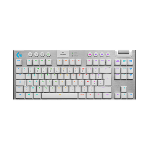 Teclado mecánico compacto G915 TKL RGB  inalámbrico LIGHTSPEED GL Tactile. Idioma: inglés.