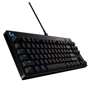 Teclado mecánico Logitech G PRO para gaming. Idioma: inglés.