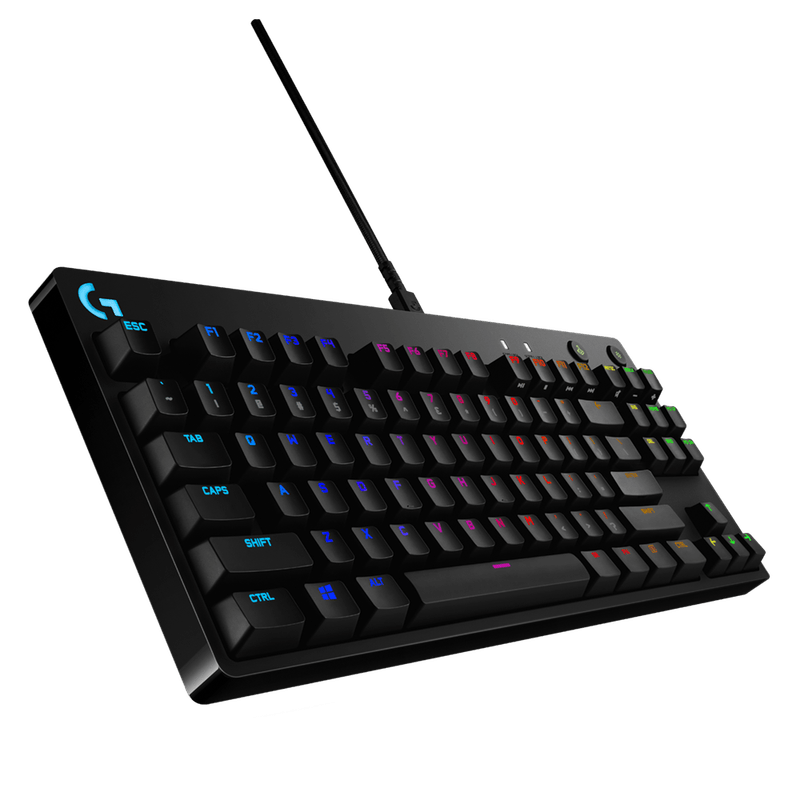 Teclado mec nico Logitech G PRO para gaming. Idioma ingl s